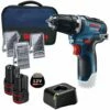 Bosch Akku-Bohrschrauber GSR 12V-35 12 V / 2x 3,0 Ah Akku + Ladegerät Im Softbag Inkl. Zubehör -elektrische Bohrmaschine Geschäft bosch 06019h8002 16 1