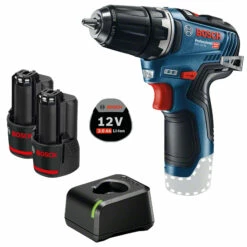 Bosch Akku-Bohrschrauber GSR 12V-35 12 V / 2x 3,0 Ah Akku + Ladegerät