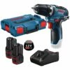 Bosch Akku-Bohrschrauber GSR 12V-35 12 V / 2x 3,0 Ah Akku + Ladegerät In L-Boxx - 06019H8002