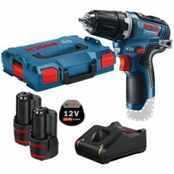 Bosch Akku-Bohrschrauber GSR 12V-35 12 V / 2x 3,0 Ah Akku + Ladegerät In L-Boxx - 06019H8002