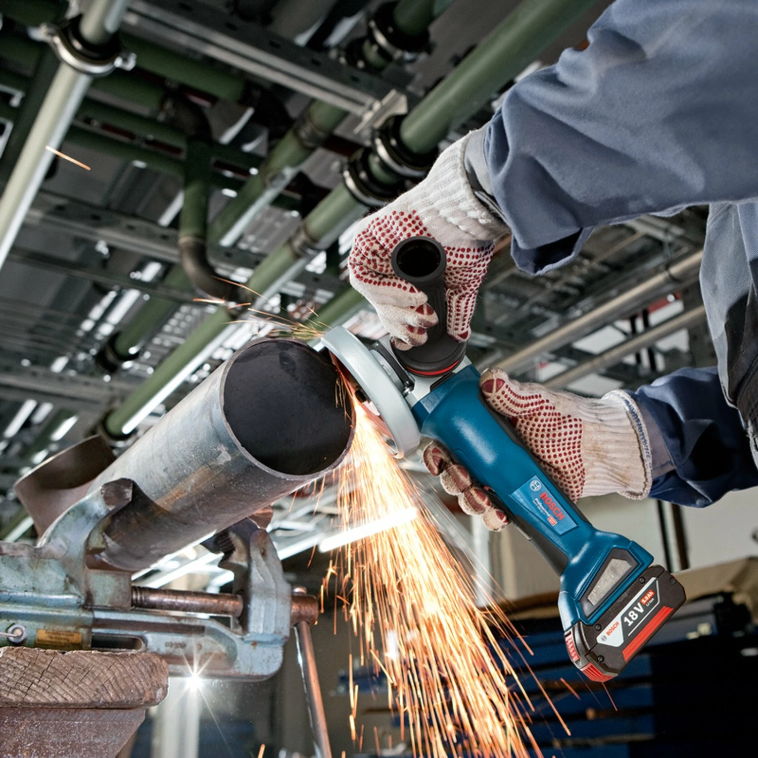 Bosch Akku-Winkelschleifer GWS 18V-10 P Solo In L-Boxx - 06019J4102 5 Bosch Akku-Winkelschleifer GWS 18V-10 P Solo In L-Boxx - 06019J4102 – Bild 3