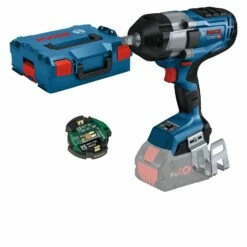 Bosch Akku-Drehschlagschrauber GDS 18V-1000 C Solo Inkl. Bluetooth Modul In L-Boxx - 06019J8001