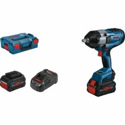 Bosch Akku-Drehschlagschrauber GDS 18V-1000 / 2x 8,0 Ah ProCORE18V Akku In L-Boxx - 06019J8302