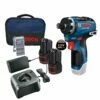 Bosch Akku-Schrauber GSR 12V-35 HX 12 V / 2x 3,0 Ah Akku + Ladegerät Inkl. Zubehör-Set Im Softbag