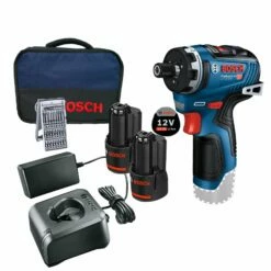 Bosch Akku-Schrauber GSR 12V-35 HX 12 V / 2x 3,0 Ah Akku + Ladegerät Inkl. Zubehör-Set Im Softbag