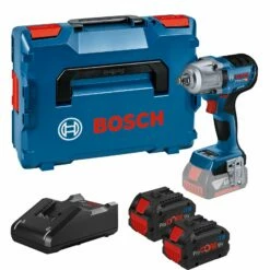 Bosch Akku-Drehschlagschrauber GDS 18V-450 HC / 2x 5,5 Ah ProCORE + Ladegerät Inkl. GCY 42 In L-Boxx 136