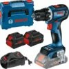 Bosch Akku-Bohrschrauber GSR 18V-90 C / 2x 5,5 Ah ProCORE Akku + Ladegerät In L-Boxx - 06019K6006-6