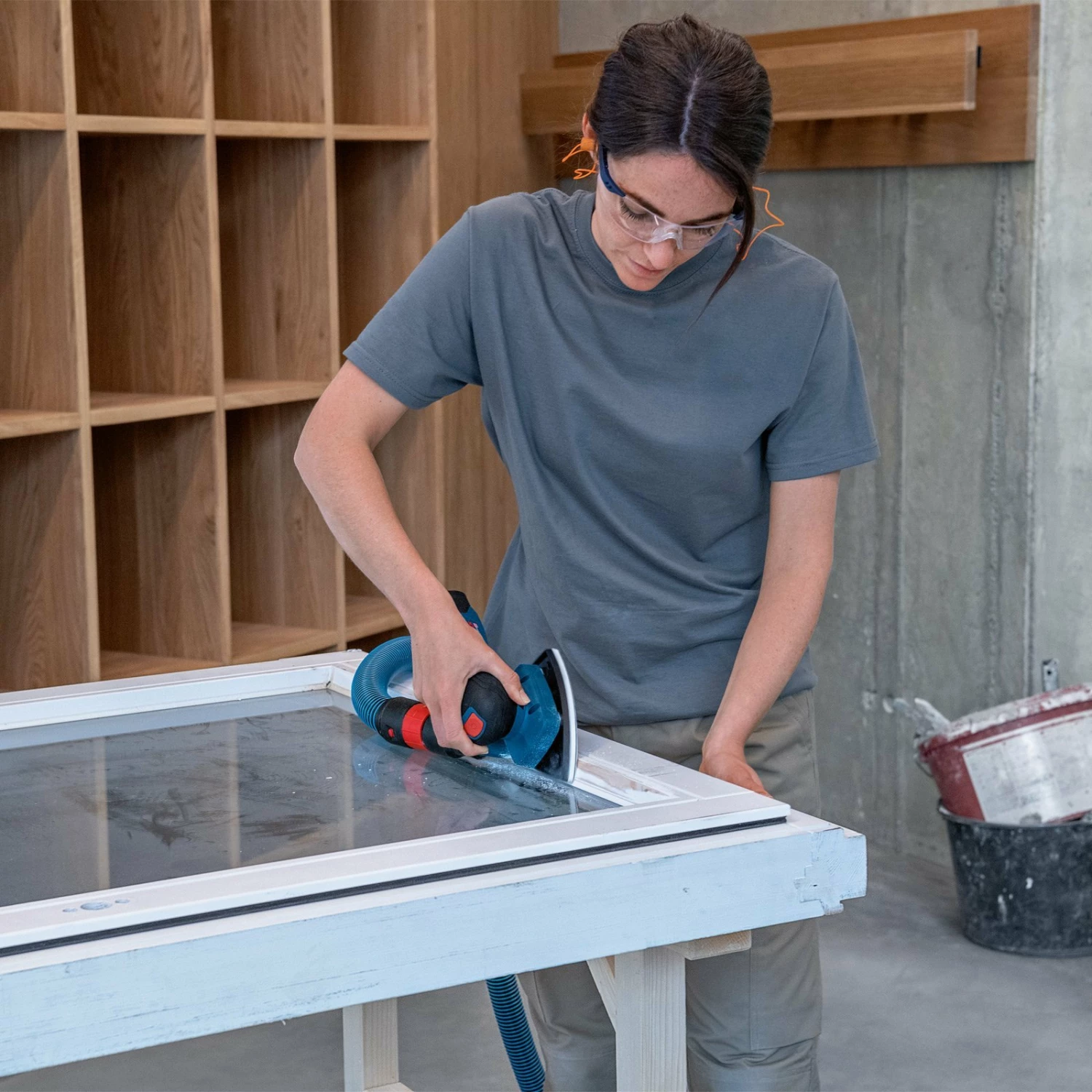 Bosch Akku-Schwingschleifer GSS 12V-13 / 1x 4,0 Ah + GAL 12V-40 In L-Boxx 5 Bosch Akku-Schwingschleifer GSS 12V-13 / 1x 4,0 Ah + GAL 12V-40 In L-Boxx – Bild 3