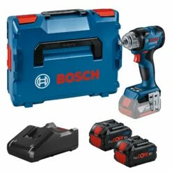 Bosch Akku-Drehschlagschrauber GDS 18V-330 HC / 2x 5,5 Ah ProCORE + Ladegerät Inkl. GCY 42 In L-Boxx 136