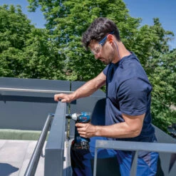 Bosch Akku-Drehschlagschrauber GDS 18V-330 HC / 2x 5,0 Ah + Ladegerät In L-Boxx 136 -elektrische Bohrmaschine Geschäft bosch 06019l5000 anwendung 7 1