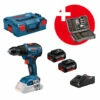 Bosch Akku-Bohrschrauber GSR 18V-55 / 2x 4,0 Ah Akku + Ladegerät Inkl. Bit- Und Steckschlüssel-Set 43tlg. In L-Boxx -elektrische Bohrmaschine Geschäft bosch 0615990l4p bps1
