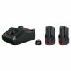 Bosch Starter-Set GBA 12 V 2x 2,0 Ah Akku + Ladegerät GAL 12V-40 - 1600A019R8 -elektrische Bohrmaschine Geschäft bosch 1600a019r8