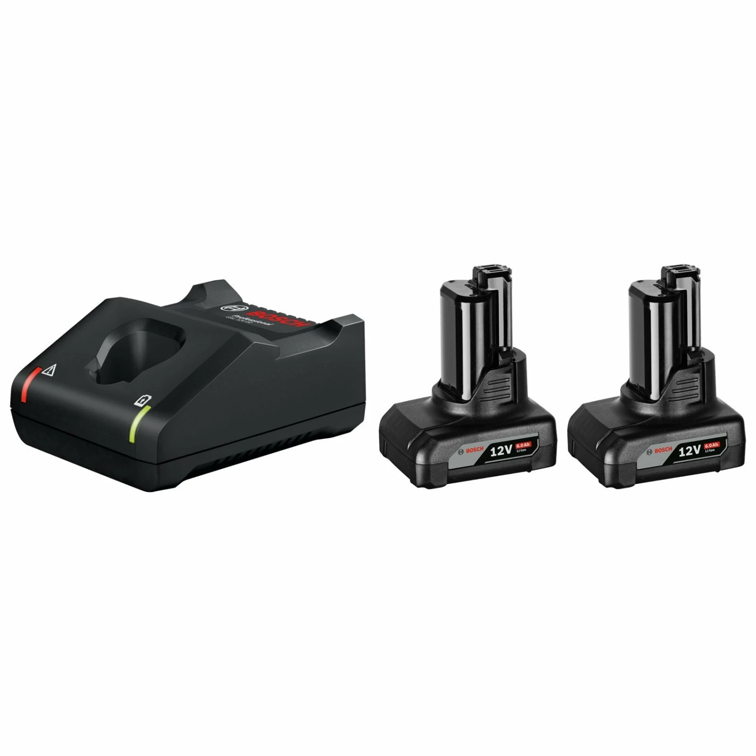 Bosch Starter-Set 2x GBA 12V 6,0 Ah Akku + Ladegerät GAL 12V-40 - 1600A01B20 3 Bosch Starter-Set 2x GBA 12V 6,0 Ah Akku + Ladegerät GAL 12V-40 - 1600A01B20