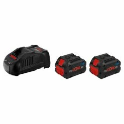 Bosch Starter-Set 2x 8,0 Ah ProCORE18V Akku + 1x Schnellladegerät GAL 1880 CV - 1600A01C4K