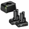 Bosch Akku-Starter-Set GBA 12 Volt / 2x 4,0 Ah + Schnellladegerät GAL 12V-20