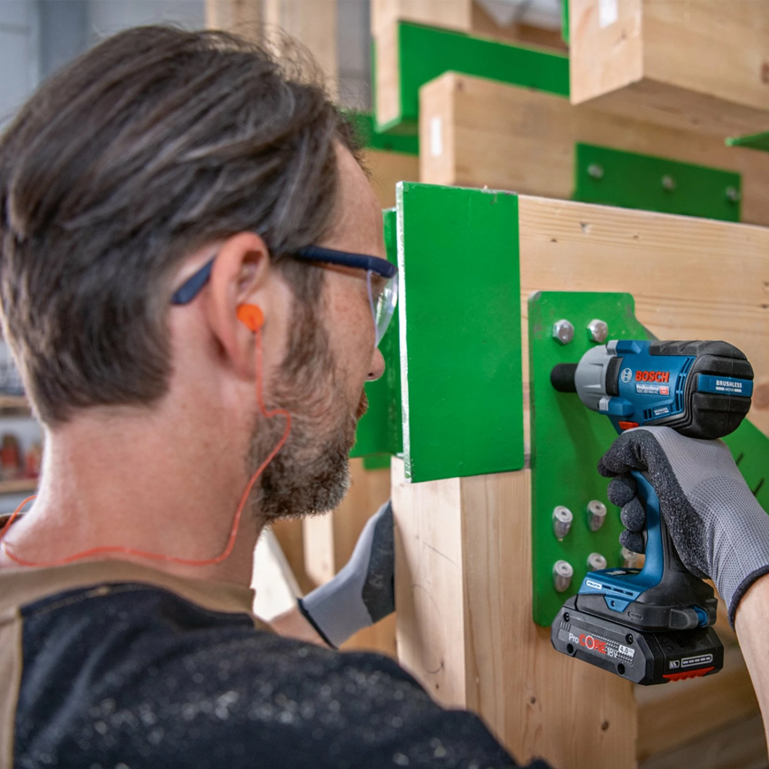 Bosch Akku-Drehschlagschrauber GDS 18V-450 HC 2x 4,0 Ah ProCORE18V Akku + Ladegerät Inkl. Bluetooth-Modul In L-Boxx - 06019K4002 4 Bosch Akku-Drehschlagschrauber GDS 18V-450 HC 2x 4,0 Ah ProCORE18V Akku + Ladegerät Inkl. Bluetooth-Modul In L-Boxx - 06019K4002 – Bild 2