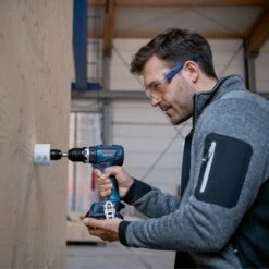Bosch Akku-Schlagbohrschrauber GSB 18V-90 C 2x 4,0 Ah ProCORE18V Akku + Ladegerät Inkl. Bluetooth-Modul In L-Boxx - 06019K6105 -elektrische Bohrmaschine Geschäft bosch gsb 18v 90 c anwendungsbild 2 2 3