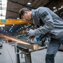 Bosch Akku-Winkelschleifer GWS 18V-15 P Solo In L-Boxx - 06019H6A01 -elektrische Bohrmaschine Geschäft bosch gws 18v 15 p anwendungsbild 1 1