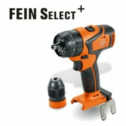 Fein 2-Gang Akku-Schlagbohrschrauber Bürstenlos ASB 18 QC Select + QuickIN Bohrfutter Solo In Koffer - 71132364000