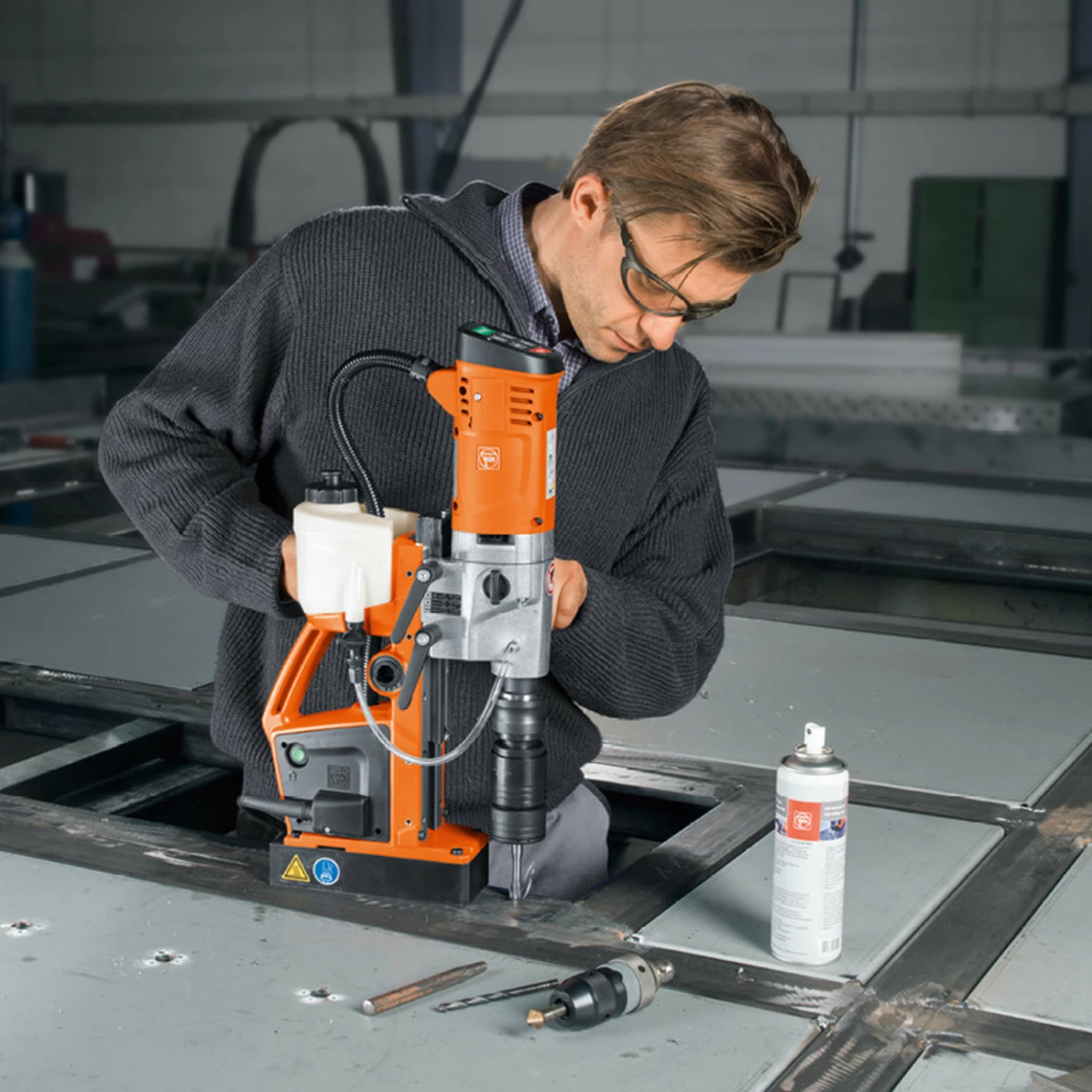 Fein Universal-Magnet-Kernbohrmaschine KBU 35-2 QW Bis 35 Mm - 72705861000 5 Fein Universal-Magnet-Kernbohrmaschine KBU 35-2 QW Bis 35 Mm - 72705861000 – Bild 3