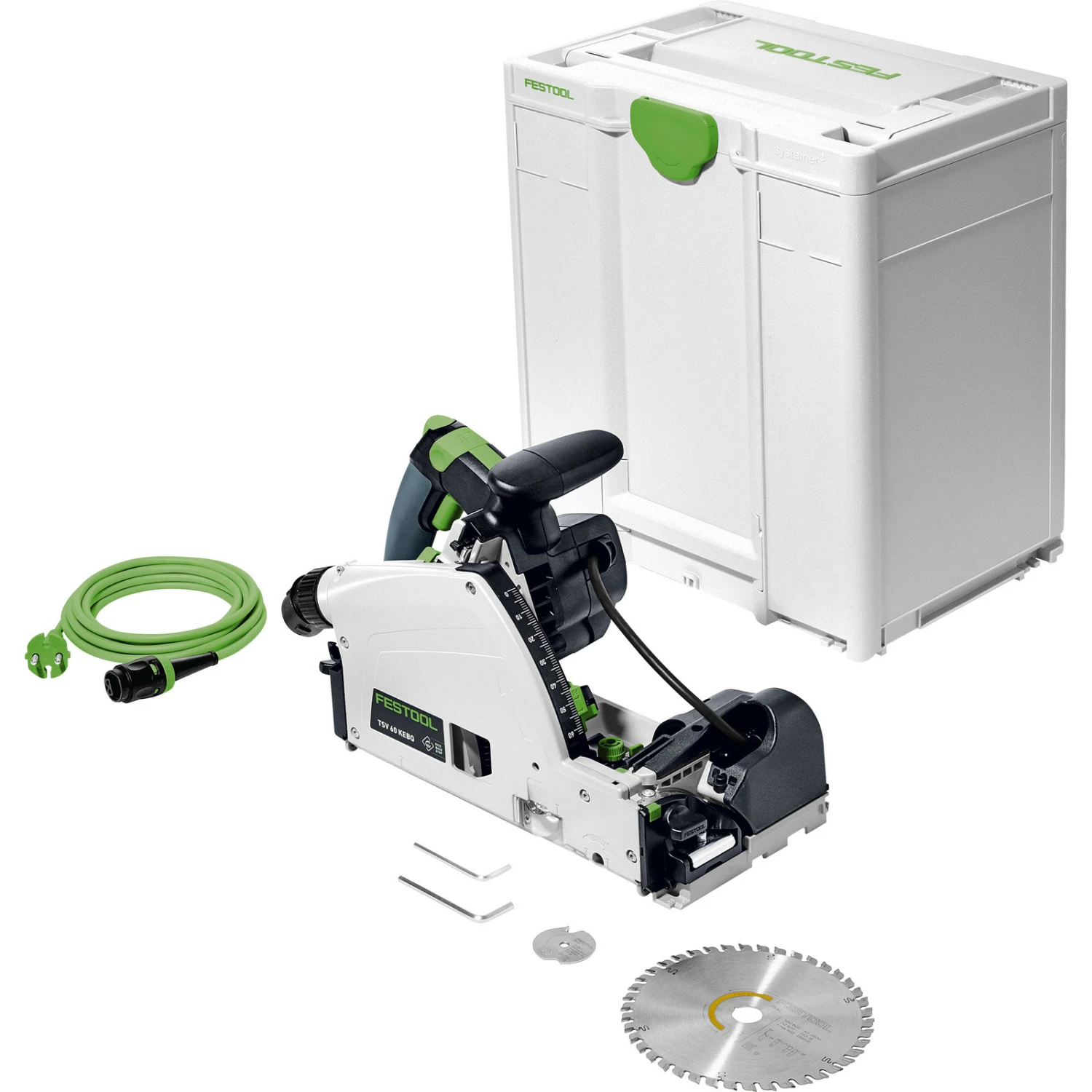 Festool Vorritzer-Tauchsäge TSV 60 KEBQ-Plus Im Systainer - 576730 3 Festool Vorritzer-Tauchsäge TSV 60 KEBQ-Plus Im Systainer - 576730