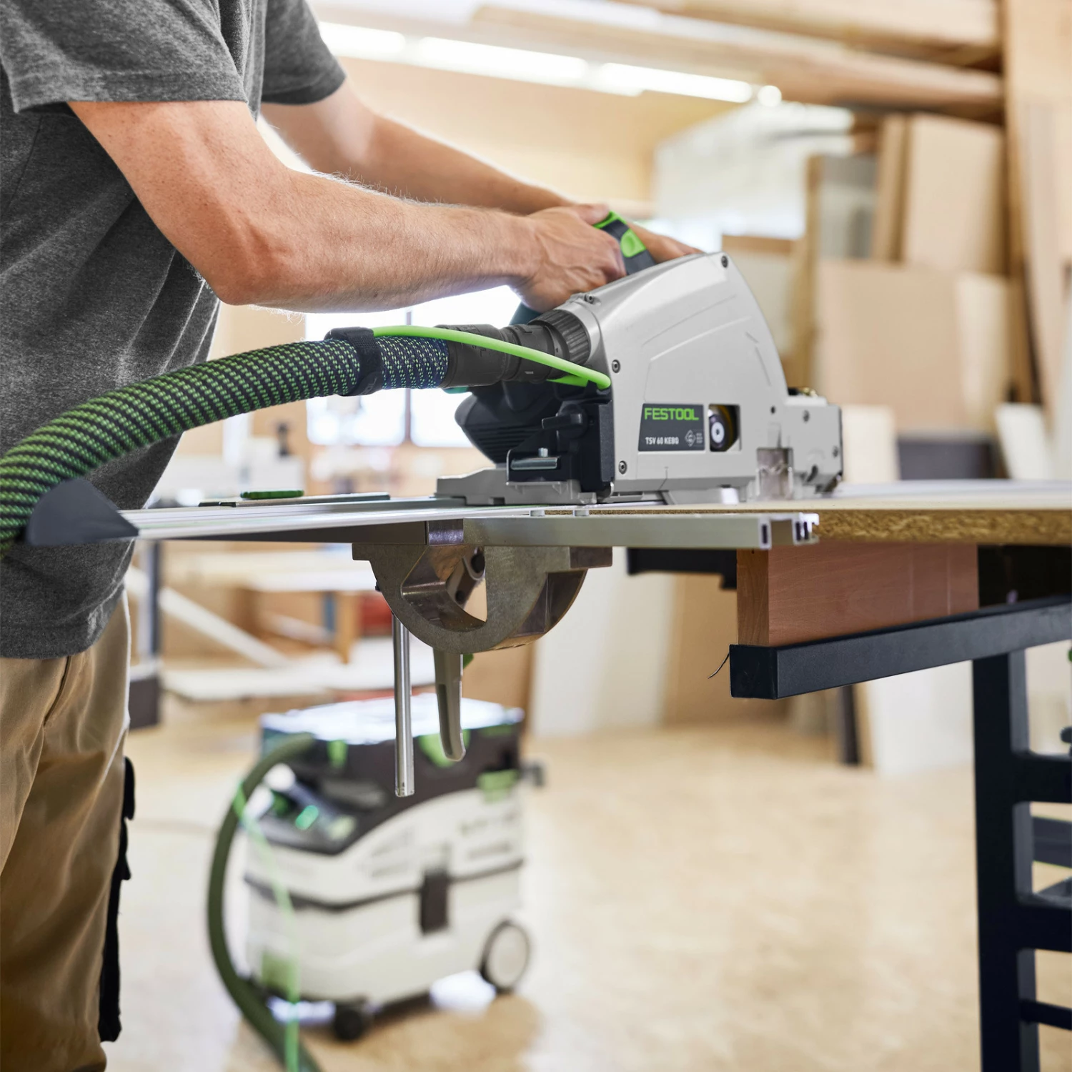 Festool Vorritzer-Tauchsäge TSV 60 KEBQ-Plus Im Systainer - 576730 7 Festool Vorritzer-Tauchsäge TSV 60 KEBQ-Plus Im Systainer - 576730 – Bild 5