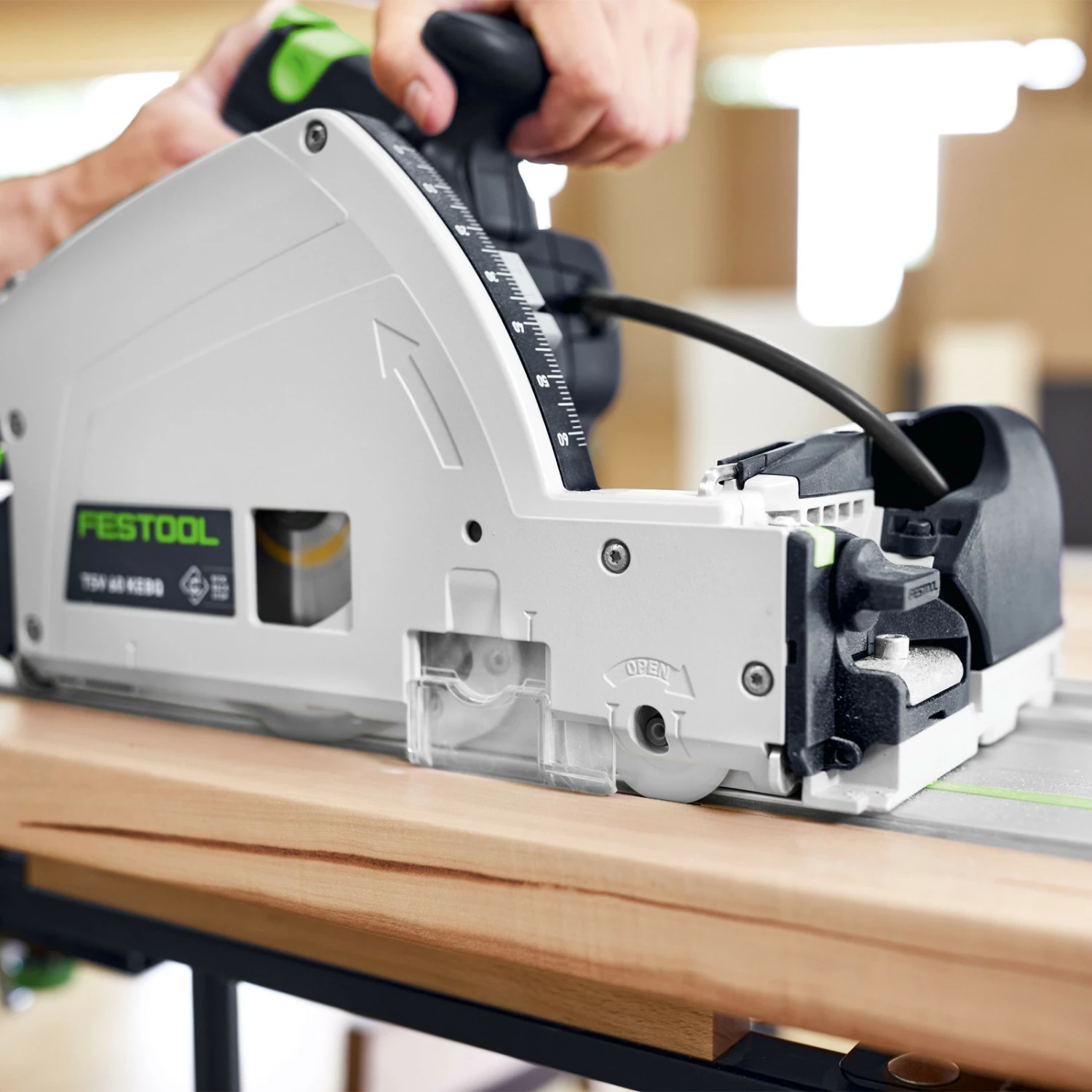Festool Vorritzer-Tauchsäge TSV 60 KEBQ-Plus Im Systainer - 576730 8 Festool Vorritzer-Tauchsäge TSV 60 KEBQ-Plus Im Systainer - 576730 – Bild 6