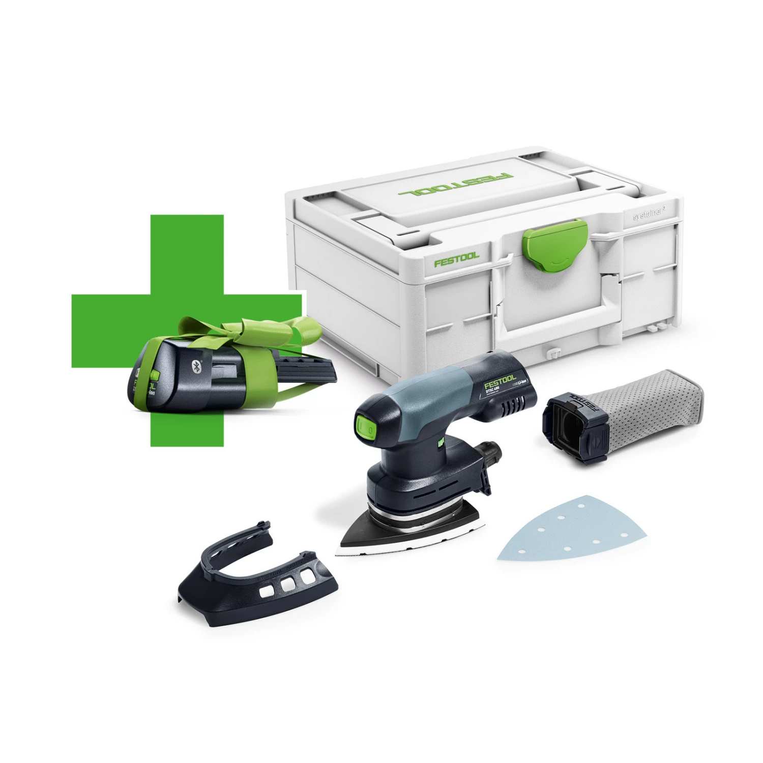 Festool Akku-Deltaschleifer DTSC 400-Basic-ERGO Inkl. Gratis Akku - 577029 3 Festool Akku-Deltaschleifer DTSC 400-Basic-ERGO Inkl. Gratis Akku - 577029