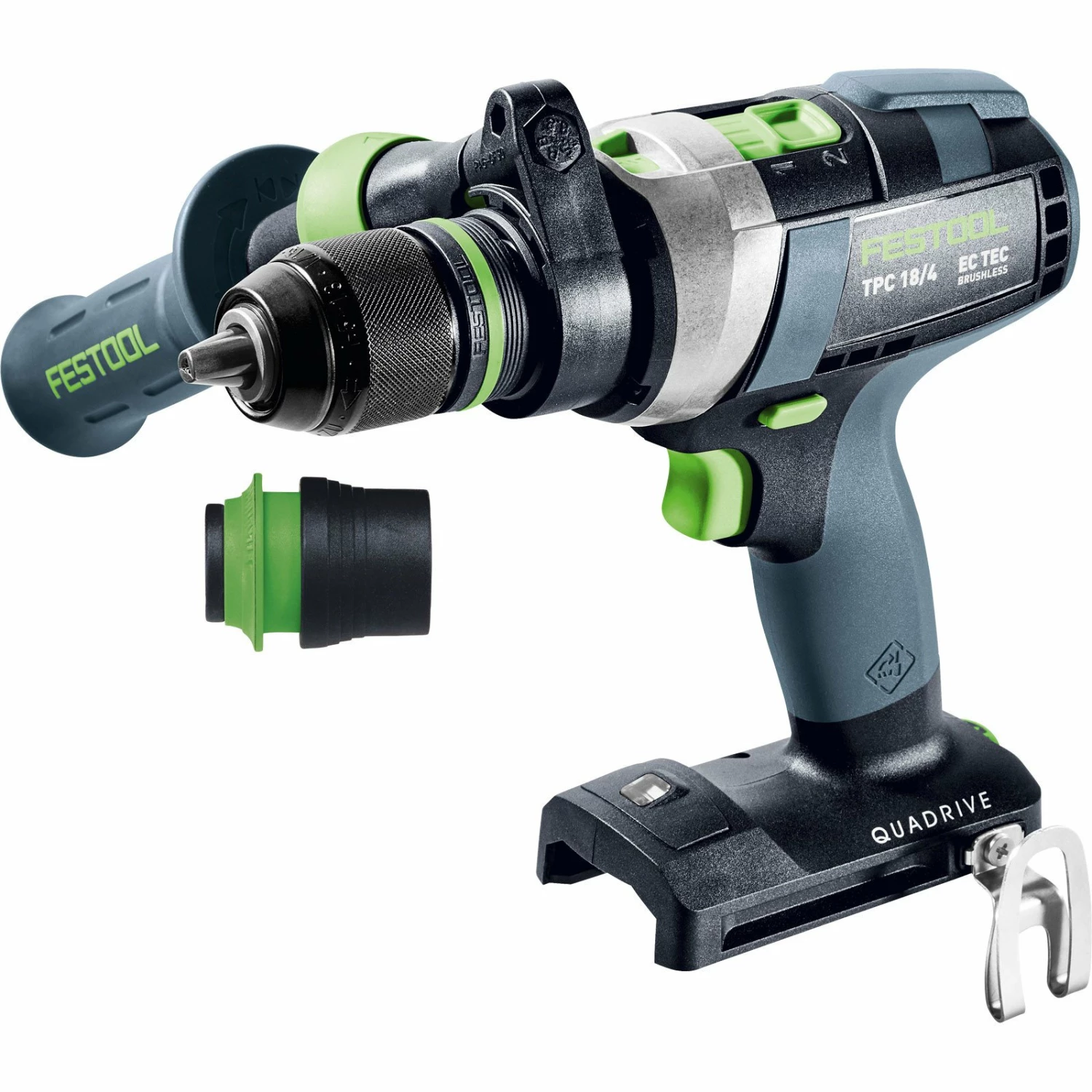 Festool Akku-Schlagbohrschrauber TPC 18/4 I-Basic QUADRIVE - 575604 4 Festool Akku-Schlagbohrschrauber TPC 18/4 I-Basic QUADRIVE - 575604 – Bild 2