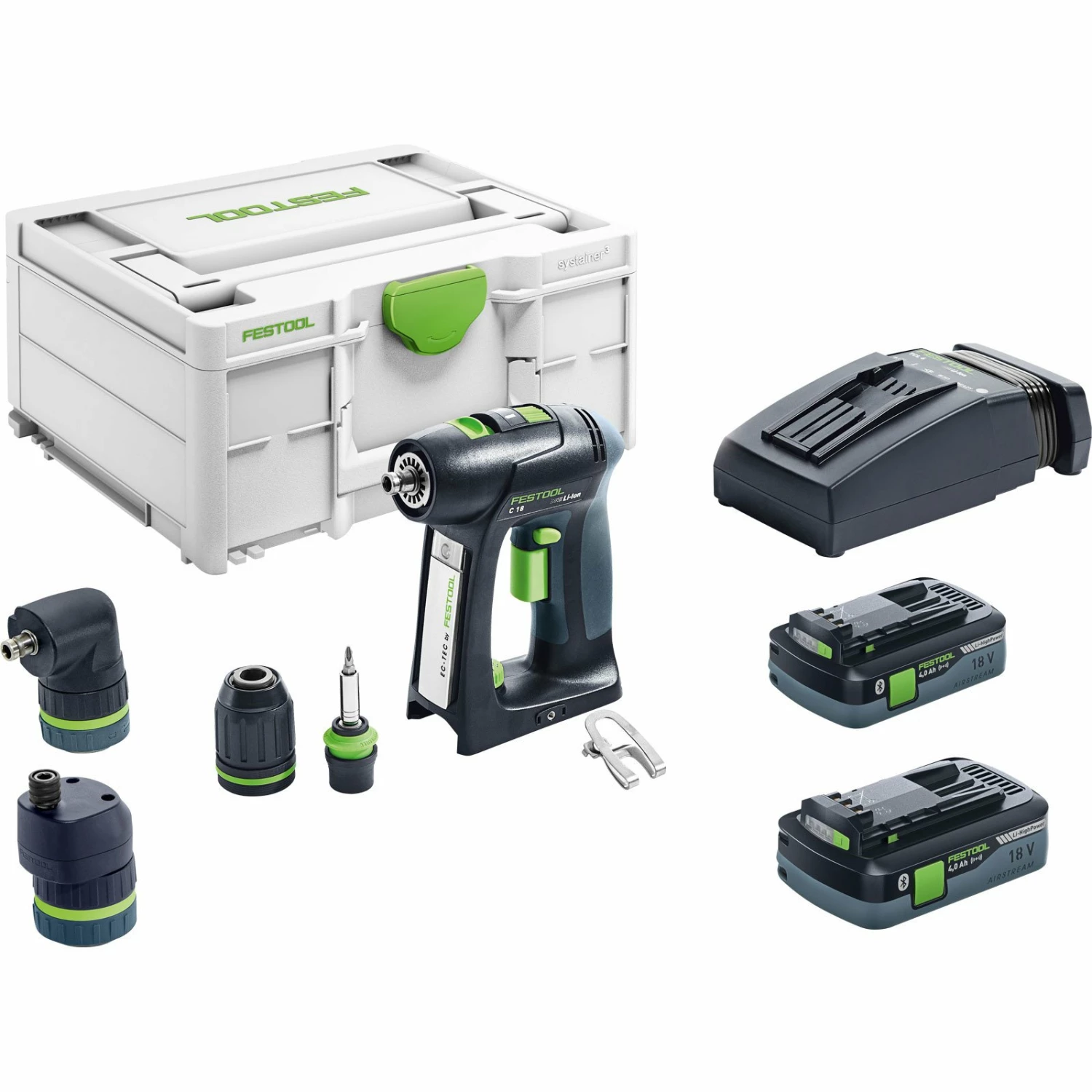 Festool Akku-Bohrschrauber C 18 HPC 4,0 I-Set - 576992 3 Festool Akku-Bohrschrauber C 18 HPC 4,0 I-Set - 576992