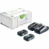 Festool Energie-Set SYS 18V 2x4,0/TCL 6 DUO - 577109 -elektrische Bohrmaschine Geschäft festool 577109