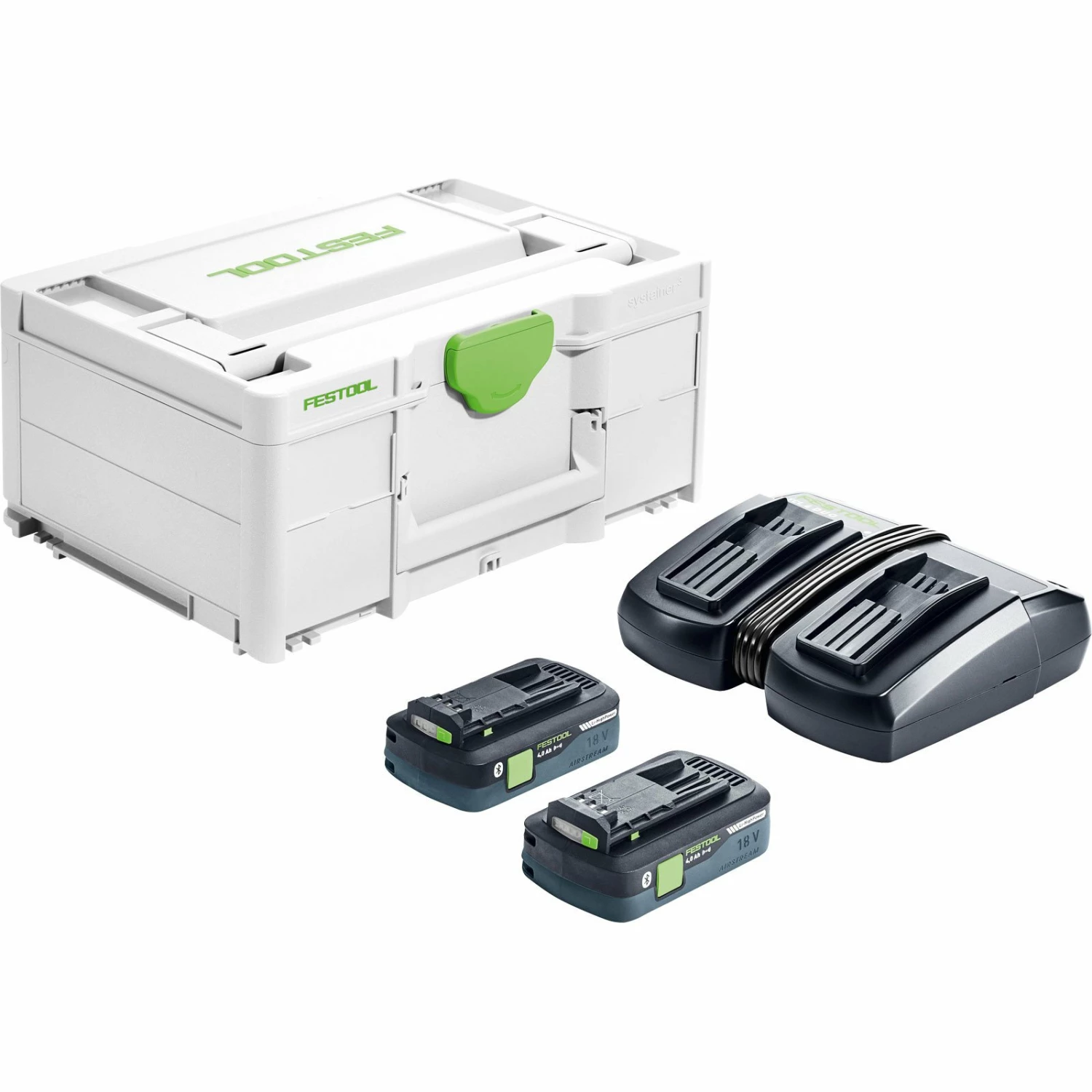 Festool Energie-Set SYS 18V 2x4,0/TCL 6 DUO - 577109 3 Festool Energie-Set SYS 18V 2x4,0/TCL 6 DUO - 577109