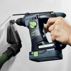 Festool Akku-Bohrhammer BHC 18 HPC 4,0 I-Plus / 2x 4,0 Ah Akku + Ladegerät Im Systainer - 577602 -elektrische Bohrmaschine Geschäft festool 577602 anwendung 2