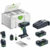 Festool Akku-Bohrschrauber T 18+3 HPC 4,0 I-Set / 2x 4,0 Ah Akku + Ladegerät + Zubehör Im Systainer - 577609 -elektrische Bohrmaschine Geschäft festool 577609 8