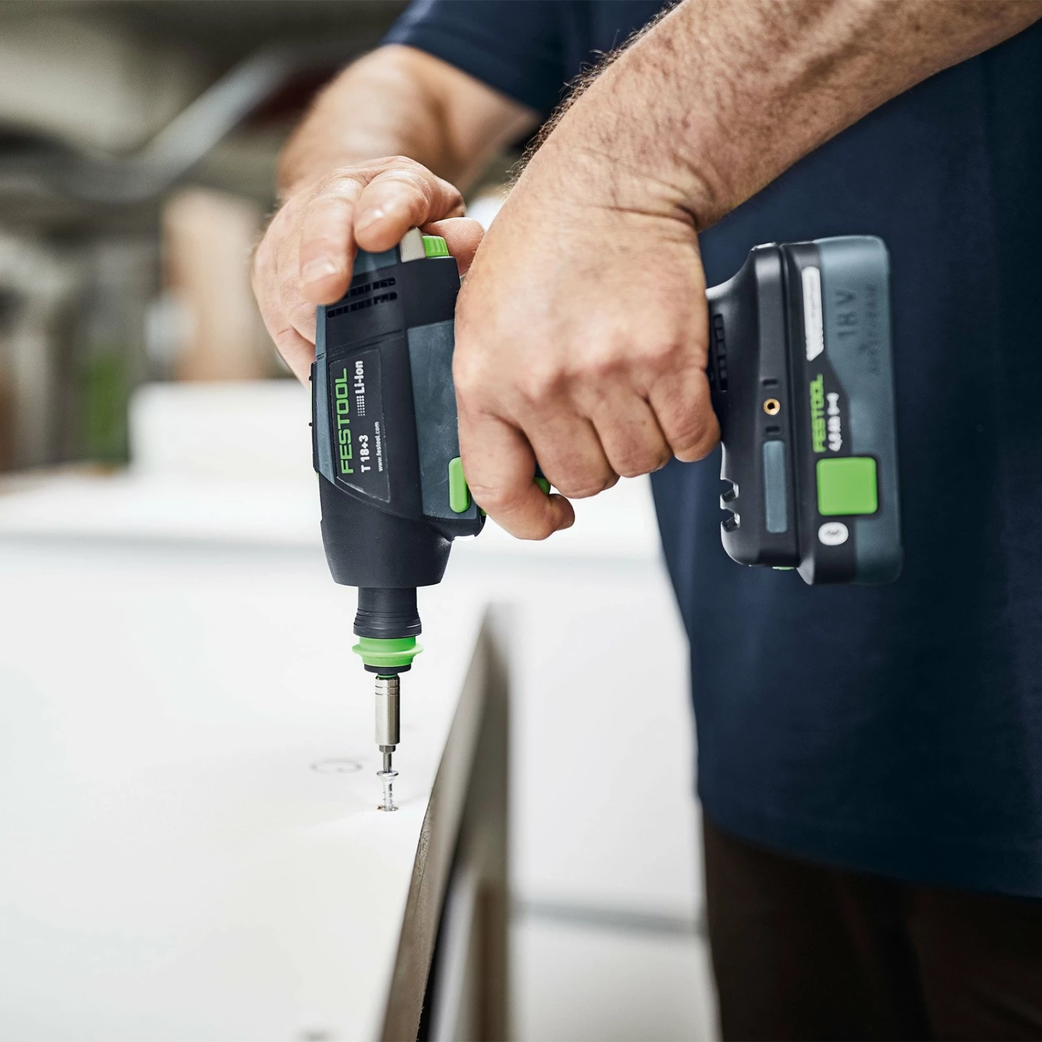 Festool Akku-Bohrschrauber T 18+3 HPC 4,0 I-Set / 2x 4,0 Ah Akku + Ladegerät + Zubehör Im Systainer - 577609 10 Festool Akku-Bohrschrauber T 18+3 HPC 4,0 I-Set / 2x 4,0 Ah Akku + Ladegerät + Zubehör Im Systainer - 577609 – Bild 8