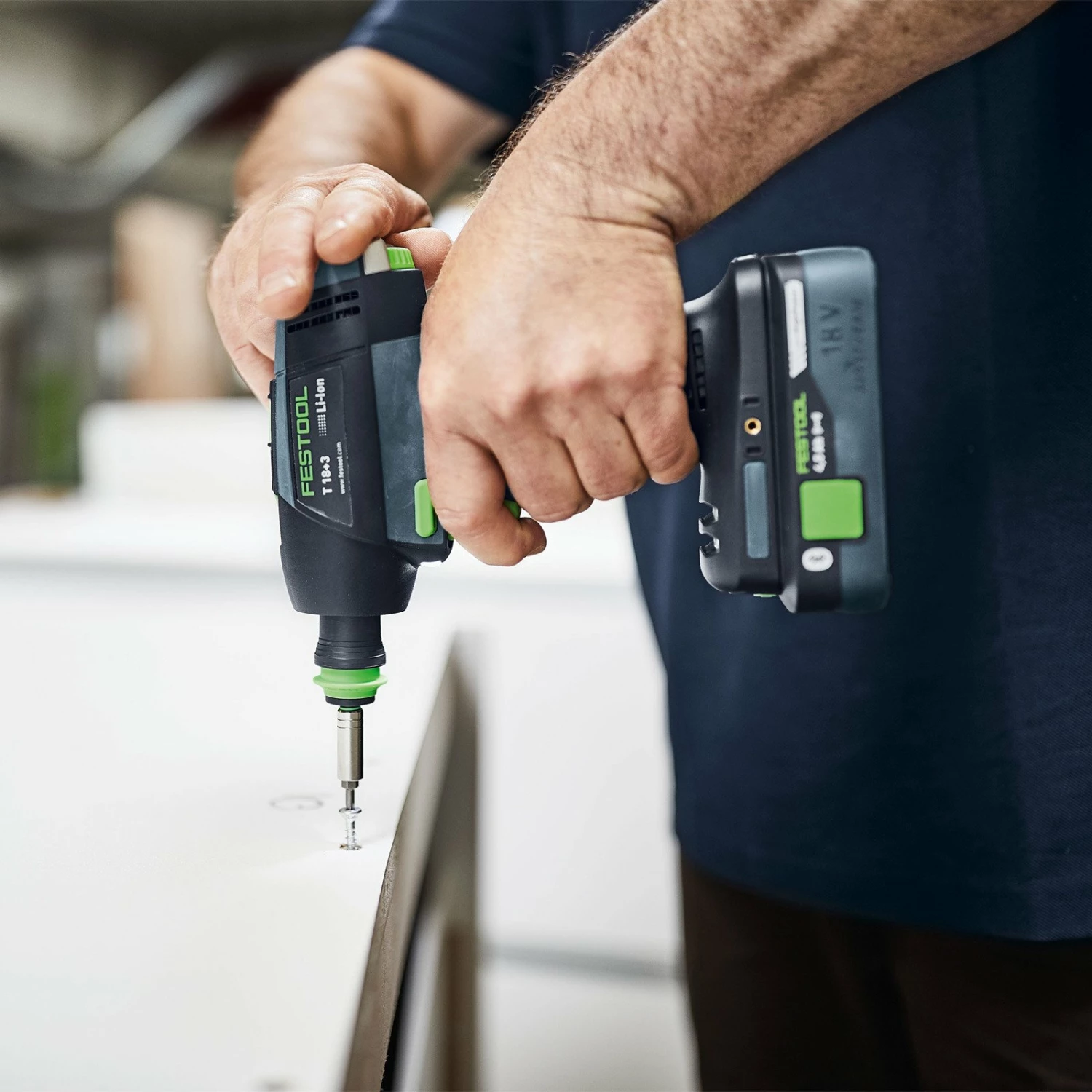 Festool Akku-Bohrschrauber T 18+3 HPC 4,0 I-Set / 2x 4,0 Ah Akku + Ladegerät + Zubehör Im Systainer - 577609 5 Festool Akku-Bohrschrauber T 18+3 HPC 4,0 I-Set / 2x 4,0 Ah Akku + Ladegerät + Zubehör Im Systainer - 577609 – Bild 3