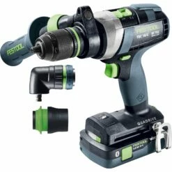 Festool Akku-Bohrschrauber TDC 18/4 5,0/4,0 I-Set QUADRIVE / 1x 4,0 1x 5,0 Akku + Ladegerät + Zubehör Im Systainer - 577612 -elektrische Bohrmaschine Geschäft festool 577612 2 7
