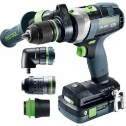 Festool Akku-Schlagbohrschrauber TPC 18/4 5,0/4,0 I-Set/XL QUADRIVE / 1x 4,0 1x 5,0 Akku + Ladegerät + Zubehör Im Systainer - 577622 -elektrische Bohrmaschine Geschäft festool 577622 2 7