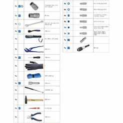BRILLIANT TOOLS Universal-Werkzeug-Satz 58tlg. In Nylontasche 21 BRILLIANT TOOLS Universal-Werkzeug-Satz 58tlg. In Nylontasche -elektrische Bohrmaschine Geschäft fot pro var bt024064.slt sall aing v1