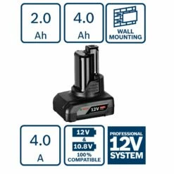 Bosch Akku GBA 12 Volt / 4,0 Ah O-B Professional - 1600Z0002Y 8 Bosch Akku GBA 12 Volt / 4,0 Ah O-B Professional - 1600Z0002Y -elektrische Bohrmaschine Geschäft haupt