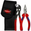 Knipex Mini-Zangenset In Werkzeuggürteltasche 2tlg. - 002072V06 2 Knipex Mini-Zangenset In Werkzeuggürteltasche 2tlg. - 002072V06 -elektrische Bohrmaschine Geschäft knipex 002072v06 hp 1