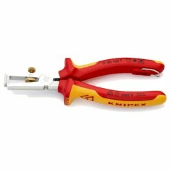 Knipex Abisolierzange Mit Befestigungsöse Und Öffnungsfeder Universal - 1106160T