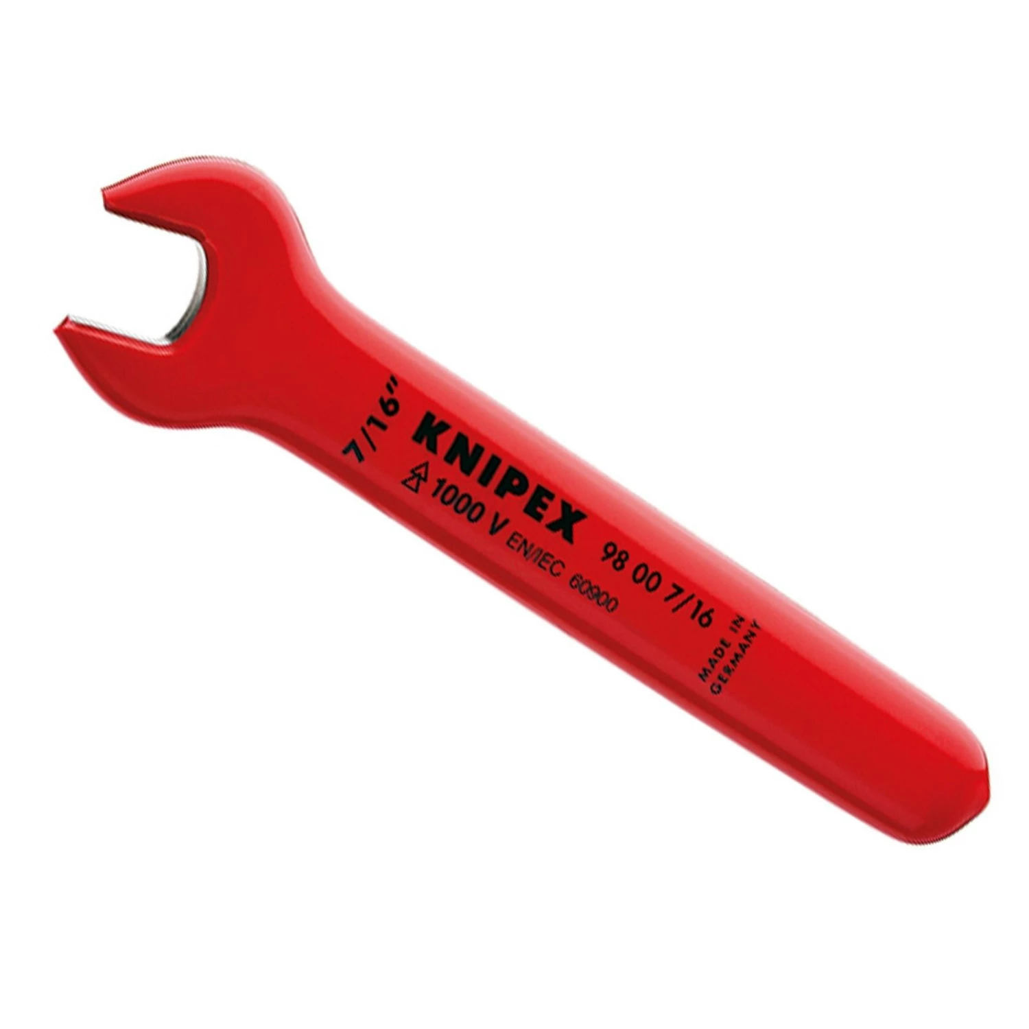 Knipex 1x Einmaulschlüssel 7/16 Zoll - 98007/16" 3 Knipex 1x Einmaulschlüssel 7/16 Zoll - 98007/16"