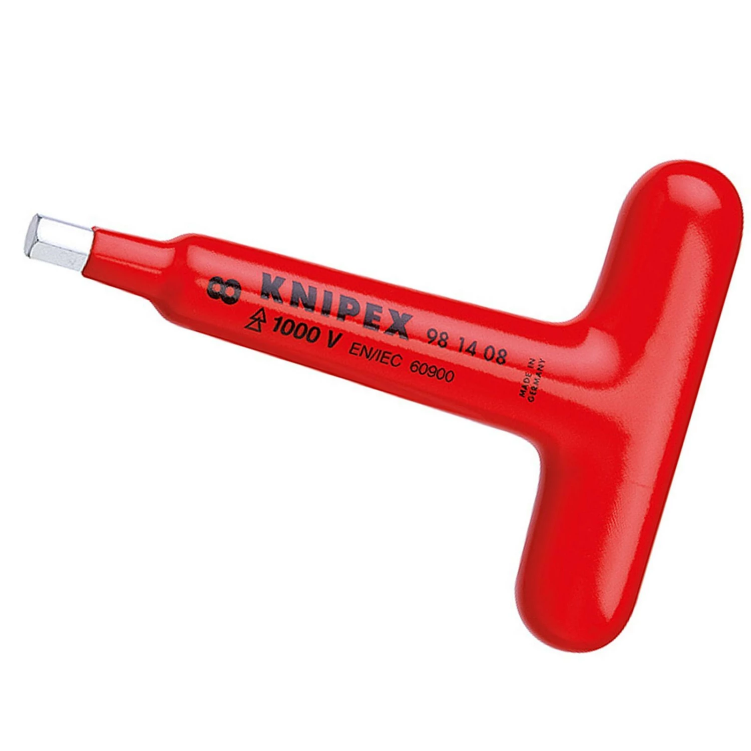 Knipex 1x Schraubendreher Für Innensechskant T-Griff - 981408 3 Knipex 1x Schraubendreher Für Innensechskant T-Griff - 981408