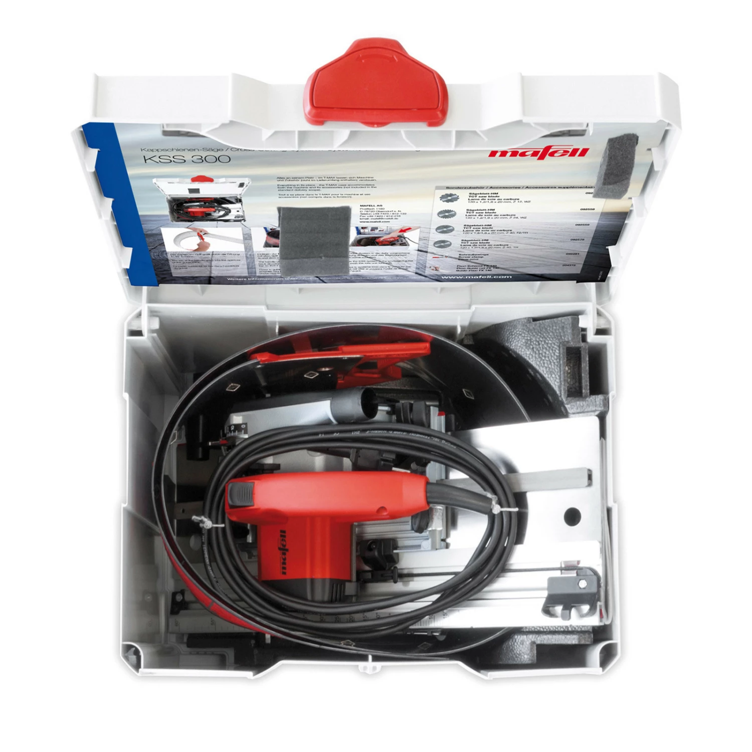 Mafell Kappschienen-Säge KSS 300 MaxiMAX Im T-MAX - 916702 4 Mafell Kappschienen-Säge KSS 300 MaxiMAX Im T-MAX - 916702 – Bild 2
