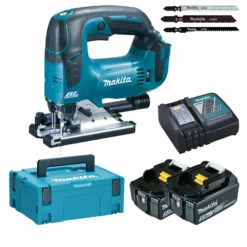 Makita DJV182RTJ Akku-Pendelstichsäge 18 V / 2x 5,0 Ah Akku + Ladegerät Im Makpac