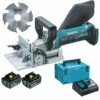 Makita DPJ180RTJ Akku-Nutfräse 18 V / 2x 5,0 Ah Akku + Ladegerät Im Makpac -elektrische Bohrmaschine Geschäft makita dpj180rtj hp ii 5