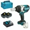 Makita DTW1002RTJ Akku-Schlagschrauber 18 V / 2x 5,0 Ah Akku + Ladegerät Im Makpac -elektrische Bohrmaschine Geschäft makita dtw1002rtj mp3 hp