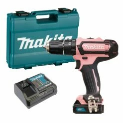 Makita HP333DSAP Akku-Schlagbohrschrauber Pink 12V / 1x 2,0 Akku + Ladegerät