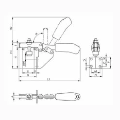 AMF Waagrechtspanner Nr. 6833 -elektrische Bohrmaschine Geschäft t 4123660120 01 all 7